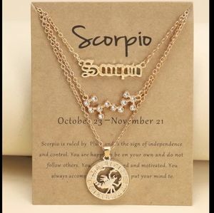 New Scorpio 3 necklace pack
